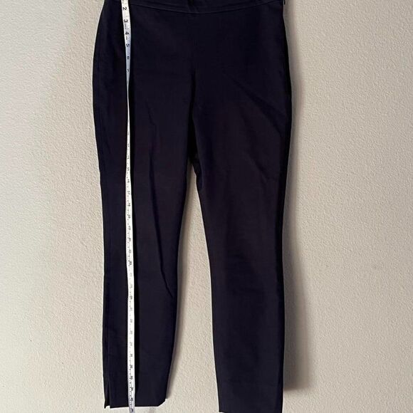 1901 Women's Size 2 Skinny Pants Navy Night Blue Ankle High Rise Stretch - Picture 3 of 11